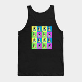 Dino Pop Art by LowEndGraphics Tank Top